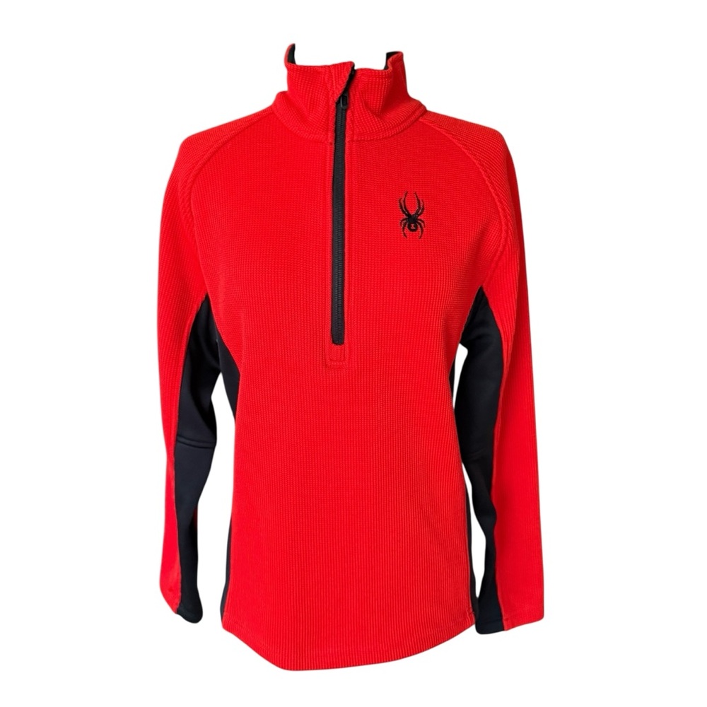 Spyder Outbound Red and Black Half-Zip Top Jacket Women’s Size Small